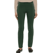 Banana Republic Womens Ponte Pant, Green, Size XL