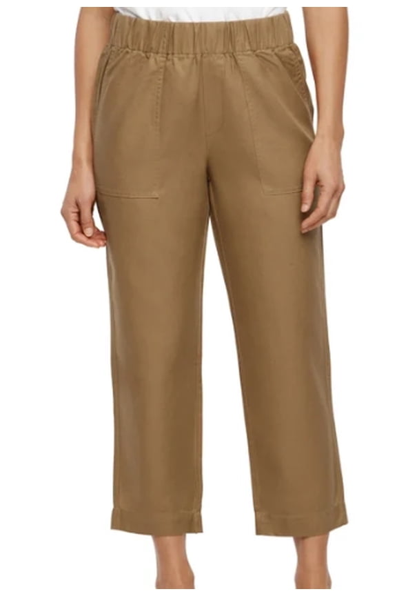 Women's Tapered Crop Pant - Tan - Large