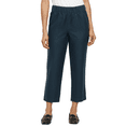 thumbnail image 1 of Banana Republic Women's Tapered Crop Pull-On Pant Navy Large, 1 of 2