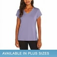 thumbnail image 1 of Banana Republic Women's V-Neck Top (Purple, Medium), 1 of 4