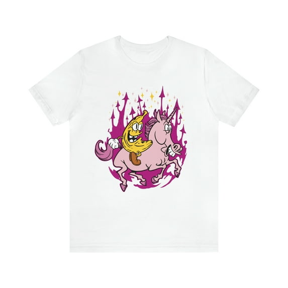 Banana Riding Unicorn Shirt