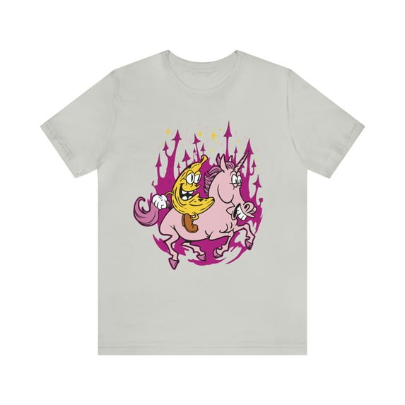 Banana Riding Unicorn Shirt