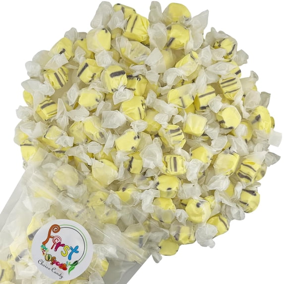 Banana Salt Water Taffy 2 Pound Resealable Bag