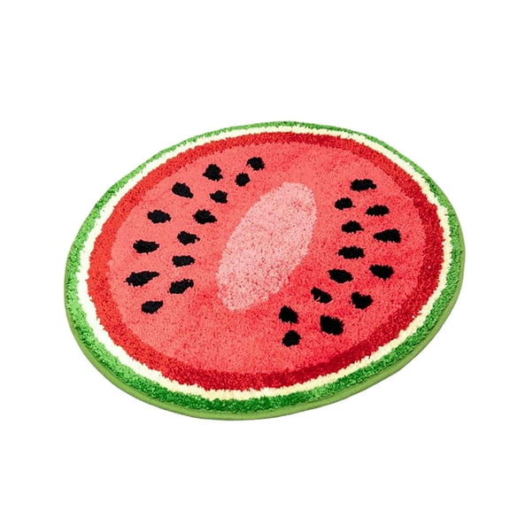 Cute Fruit Shaped Banana Bath Mat - Non- Washable Bathroom Rug for Tub and Shower - Decorative Approach to Bathroom Comfort