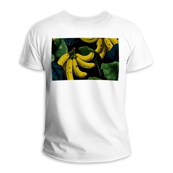 Banana Short Sleeve Casual Shirt for Everyday Wear | Lightweight & Durable Fabric | Soft and Stylish | Summer Wardrobe Essential | Sizes S-XXL | Machine Washable