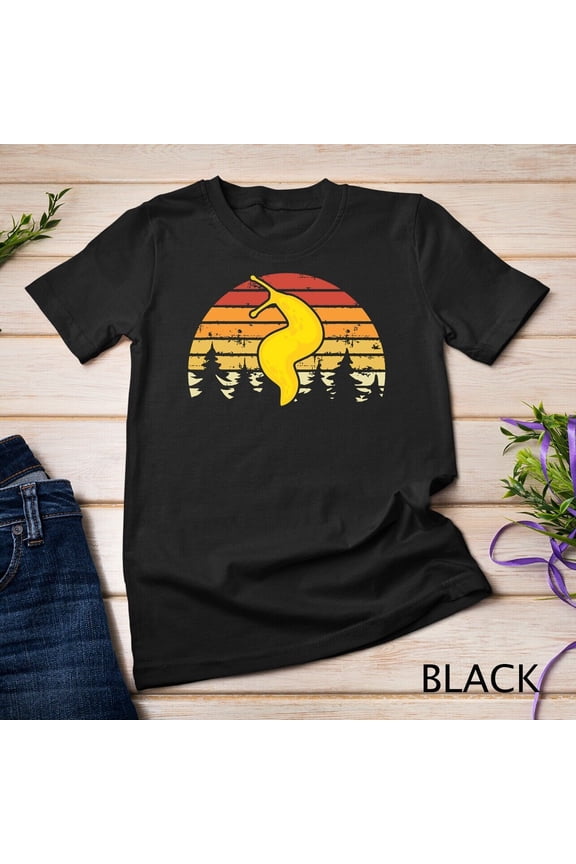 Banana Slug Spotted Species Climbing Gastropod Wilderness Insect T-Shirt