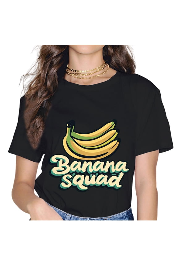 Banana Squad - Funny Banana Outfit Fruit Lover Gift T-Shirt