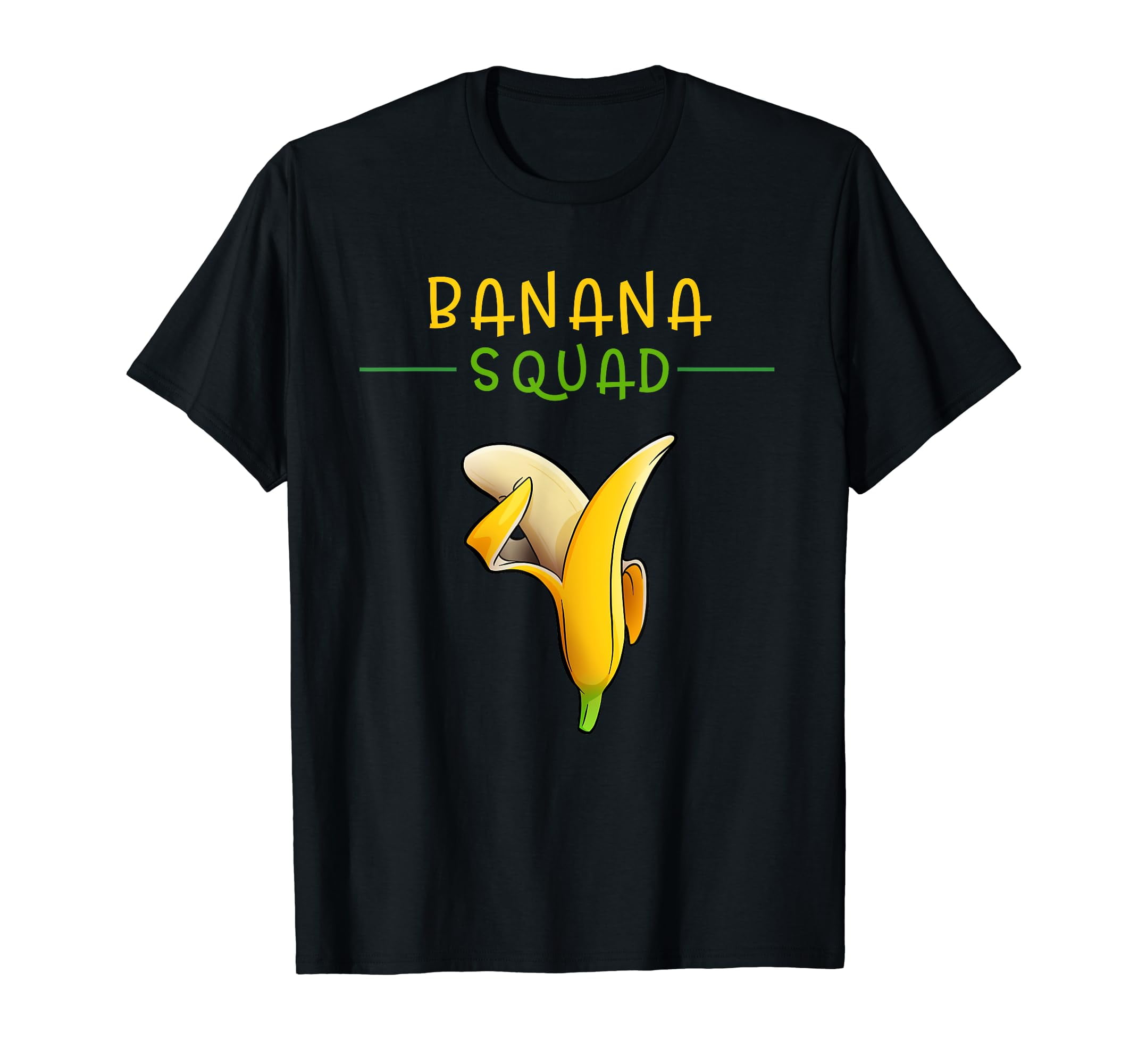 Banana Squad Funny Dabbing Banana SHIRT Food & Dab Tee T-Shirt ...