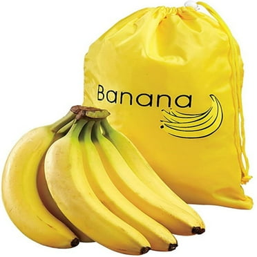 Banana Storage Bag Extended Shelf Life, Keep Longer up to 2 Weeks Stop Food Waste, Washable Storage Bag Potato Sack Reusable Food Saver Bags Seed Sack Bags