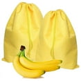 thumbnail image 1 of Banana Storage Bag, Reusable Produce Bags, Keep Produce Fresh to 2 Weeks, Suitable for Fruit and Vegetable Storage, 1 of 8
