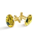 thumbnail image 1 of Banana Stylish Stainless Steel Shirt Cufflinks - for Dress Shirts and Suits - Versatile for Any Occasion, 1 of 6