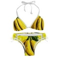 thumbnail image 1 of Banana Swimsuit Bikini Set with Detachable Sponge and Adjustable Strap, Two-Pack, for Beach and Pool Parties, 1 of 6