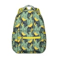 thumbnail image 1 of Banana Themed Work Backpack - Spacious & Fashionable for School & Travel, Durable Laptop Bag, Great Gift for Professionals, 1 of 6