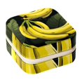 thumbnail image 1 of Banana Travel-Portable Square Jewelry Organizer Storage Box - Rings, Earrings, Necklaces, and Bracelets Holder for Girls and Women, 1 of 6