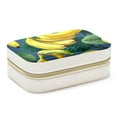 thumbnail image 1 of Banana Velvet Portable Earring Holder with Removable Compartment: Display Case, Jewelry Box, Decorative Box - Gift!, 1 of 7