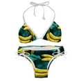 thumbnail image 1 of Banana Women's Bikini Set with Detachable Sponge and Adjustable Strap, Two-Pack, Ideal for Beach and Pool, One-Piece Swimsuits Swimwear Swimsuits, 1 of 1