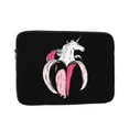 thumbnail image 1 of Banana with Unicorn's Head 17 inch Portable Laptop Sleeve Compatible with MacBook Air Notebook Computer Case for Men Women College School Students, 1 of 7