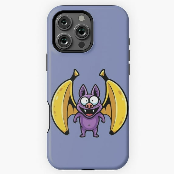 Bananabat The Flying Banana Bat Phone Case for iPhone 16 15 14 13 12 11 Pro Max M5908332