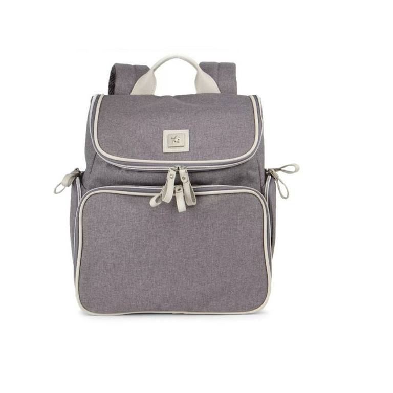Bananafish Studio Breast Pump Backpack, Gray/Bone, Milk Storage