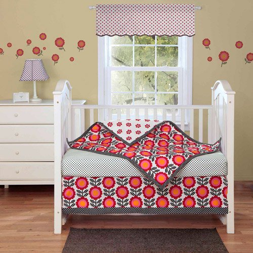Bananafish Poppy 3Piece Crib Bedding Set