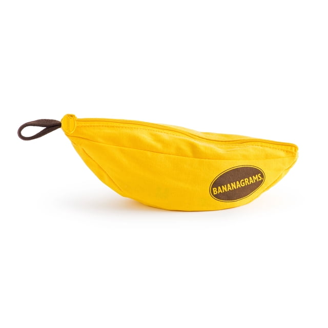 Bananagrams Classic Word Game, Fast-Paced Spelling & Anagram Game, 1–8 Players, Fun for Ages 7+