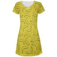 thumbnail image 1 of Bananas All Over Juniors V-Neck Dress, 1 of 1