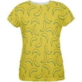 thumbnail image 1 of Bananas All Over Womens T-Shirt - Large, 1 of 2