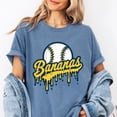 thumbnail image 1 of Bananas Baseball Shirt, Game Day Fan Tee, Stadium Apparel, Baseball Lover, 1 of 5