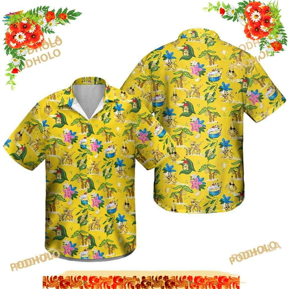 Bananas Blow Funny 3D Hawaiian Shirt