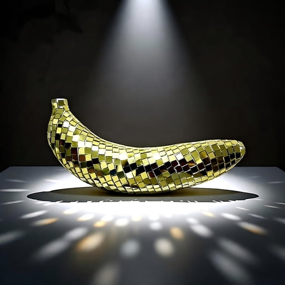 Bananas Disco Handmade Disco Banana Home Table Decor Banana Shape Room ...