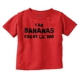 thumbnail image 1 of Bananas For Lil Bro Younger Brother Toddler Boy Girl T Shirt Infant Toddler Brisco Brands 12M, 1 of 6