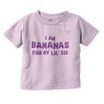 thumbnail image 1 of Bananas Little Sister Cute Big Sis Toddler Boy Girl T Shirt Infant Toddler Brisco Brands 2T, 1 of 6