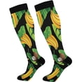 thumbnail image 1 of Bananas and Coconuts Pattern Compression Socks for Women & Men Circulation-Best for Running, Nurse, Travel, Cycling Gift, 1 of 6