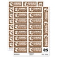 thumbnail image 1 of Bananas for Your Work Monkey Teacher Student School Sticker Set - Brown - Gloss Finish - 2.00" Large, 1 of 7