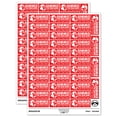 thumbnail image 1 of Bananas for Your Work Monkey Teacher Student School Sticker Set - Red - Matte Finish - 1.5" Small, 1 of 7