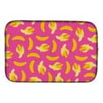 thumbnail image 1 of Bananas on Pink Dish Drying Mat, 1 of 1