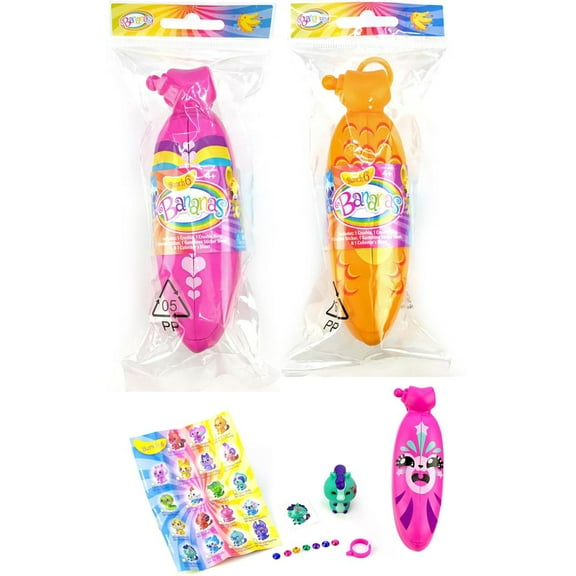 Bananas toys mystery singles Series 6 - (Bundle of 3 Bananas - Colors Vary)