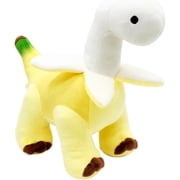 Bananasaurus Plush, Banana Dinosaur Stuffed Figure, Bananasaur Soft Pillow