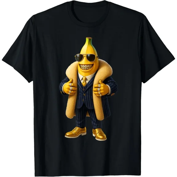 Bananito Bandito Italian Brainrot Meme Banana Humor Design Unisex T-Shirt, S-5XL