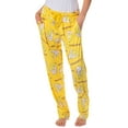 thumbnail image 1 of Bananya Women's Bananya Cat and Title All Over Print Lounge Pajama Pants Adult Sleep Bottoms, 1 of 7