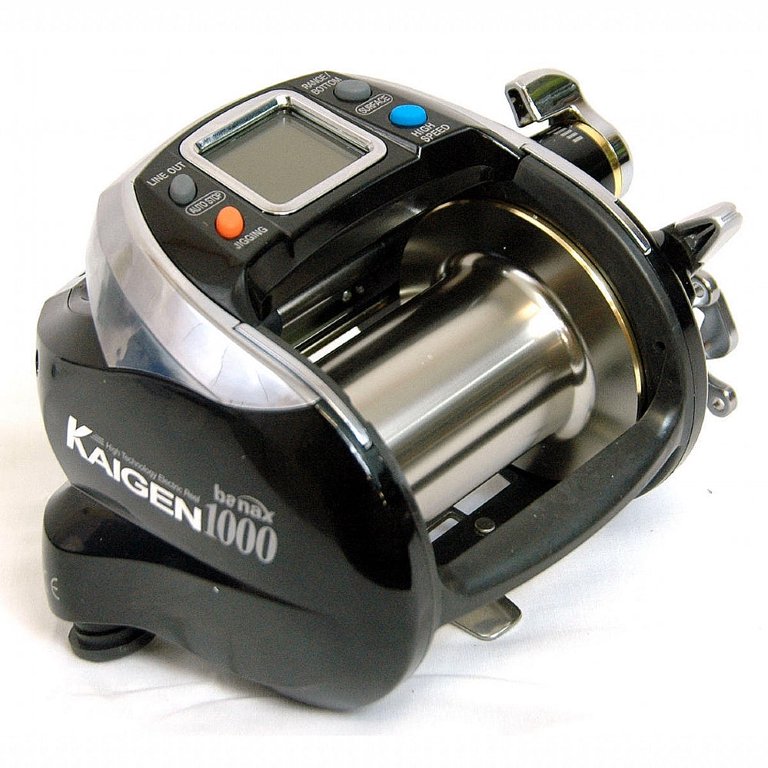 banax electric fishing reel Kaigen 7000 BM Banax Kaigen 300C Electric Reel Banax Kaigen Electric Reel Silver