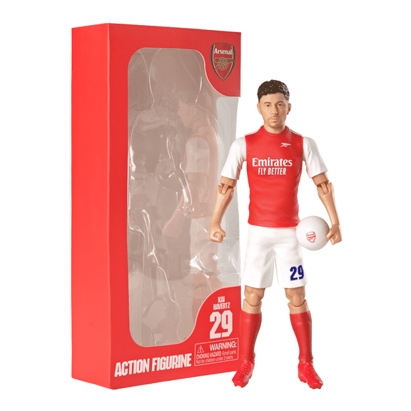 Banbo Toys SOCKERS Arsenal Kai Havertz 8" Collectible Soccer Action Figure