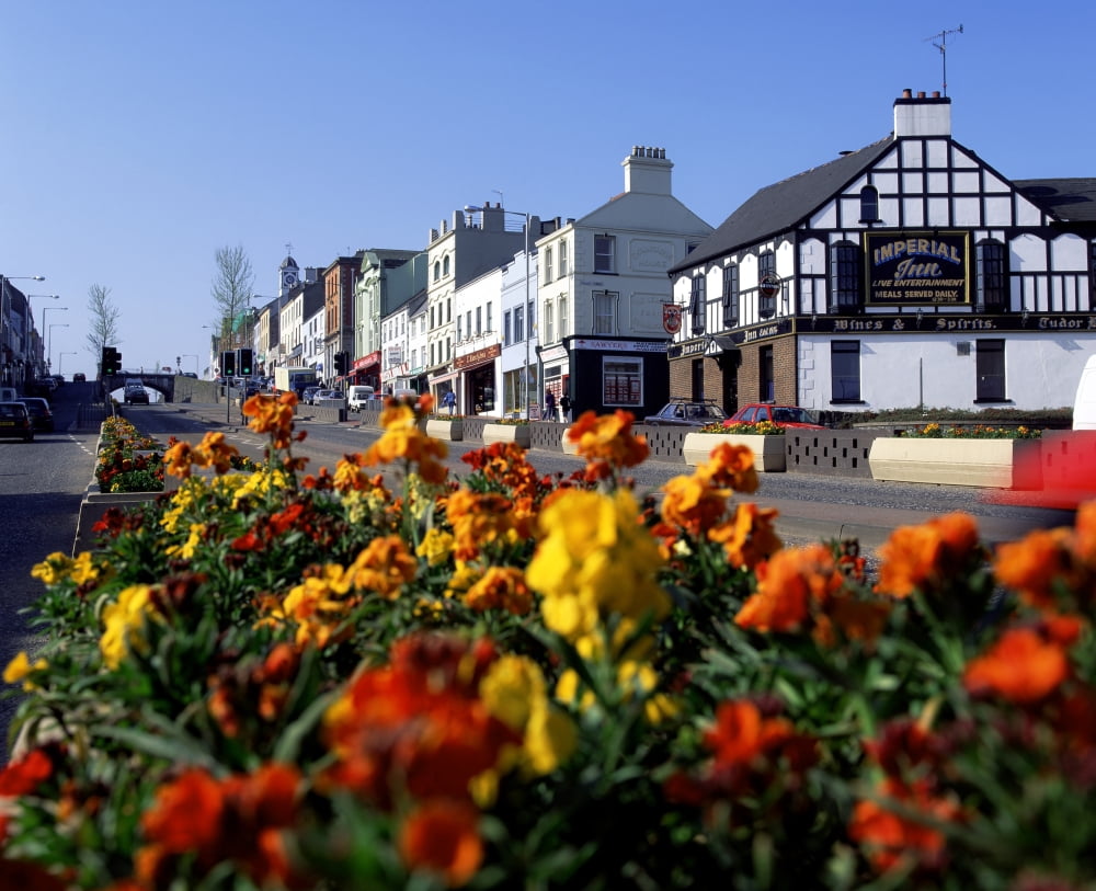 Banbridge Co Down Ireland Canvas Art - The Irish Image Collection Design Pics (17 x 14)