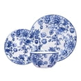 thumbnail image 1 of Banbury Blue Porcelain 12 Piece Dinnerware Set, Service For 4, 1 of 1