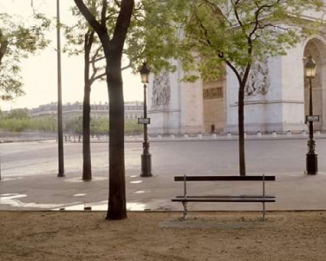 Banc de Jardin - 13 Canvas Art - Alan Blaustein (24 x 30)