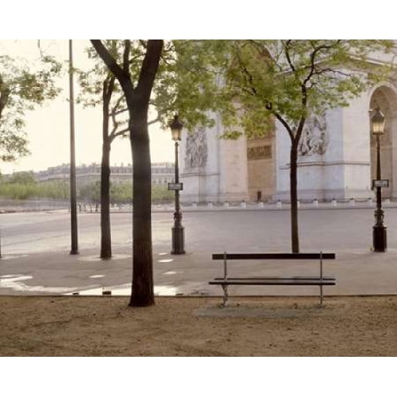 Banc de Jardin - 13 Poster Print by Alan Blaustein (8 x 10)