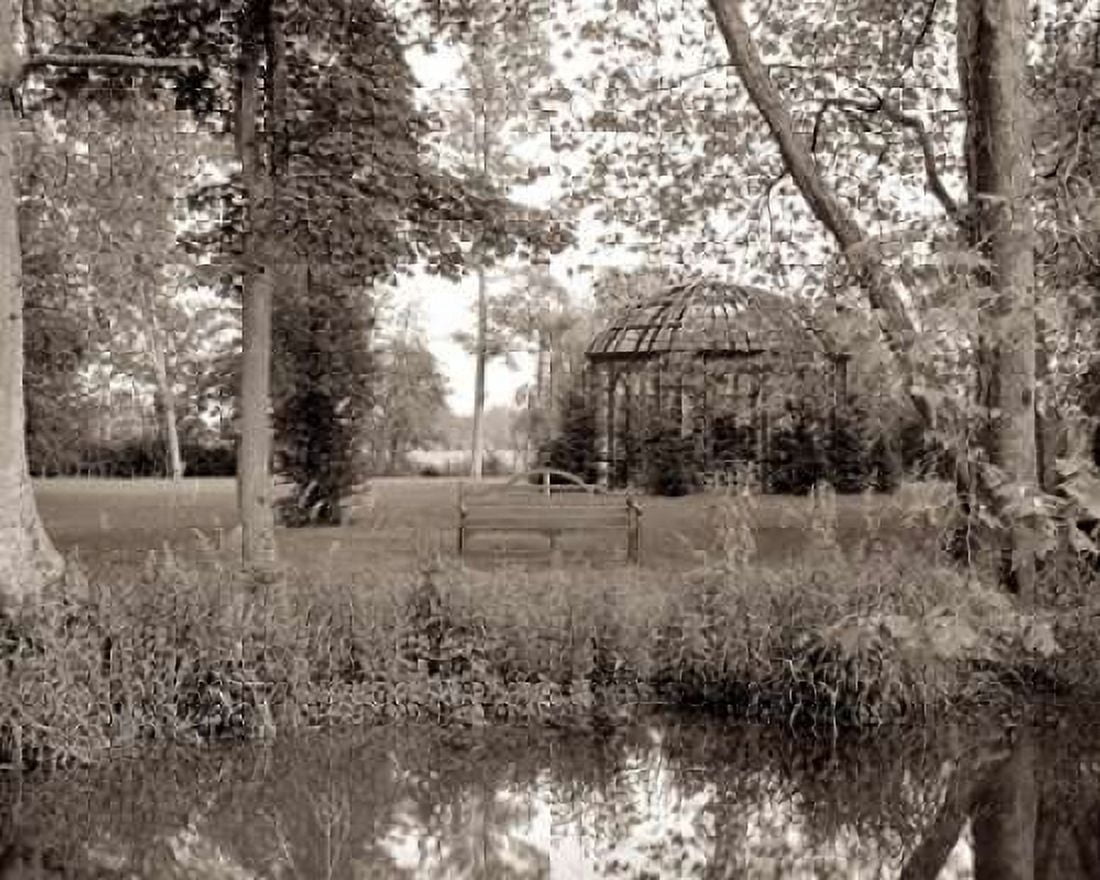 Banc de Jardin - 59 Canvas Art - Alan Blaustein (24 x 30)