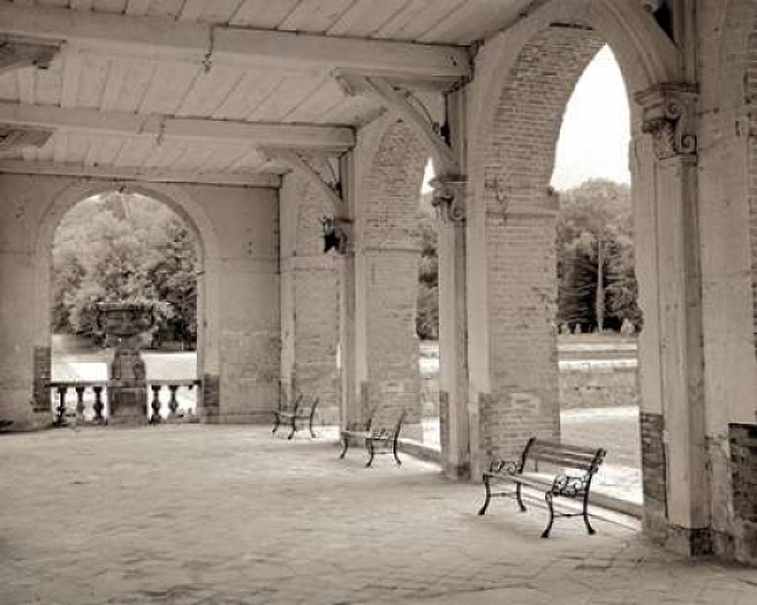 Banc de Jardin - 81 Canvas Art - Alan Blaustein (24 x 30)