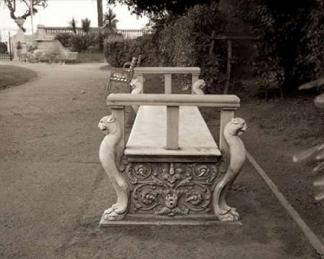 Banc de Jardin - 85 Canvas Art - Alan Blaustein (24 x 30)