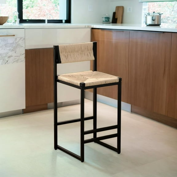 Bancos Para Barra De Cocina,Kitchen Bar Chairs Set of 2,Taburetes de bar a la altura del mostrador,220lbs Max Weighing Capacity for Kitchen Island Bar Living Room Rectangular Unfinished (White)